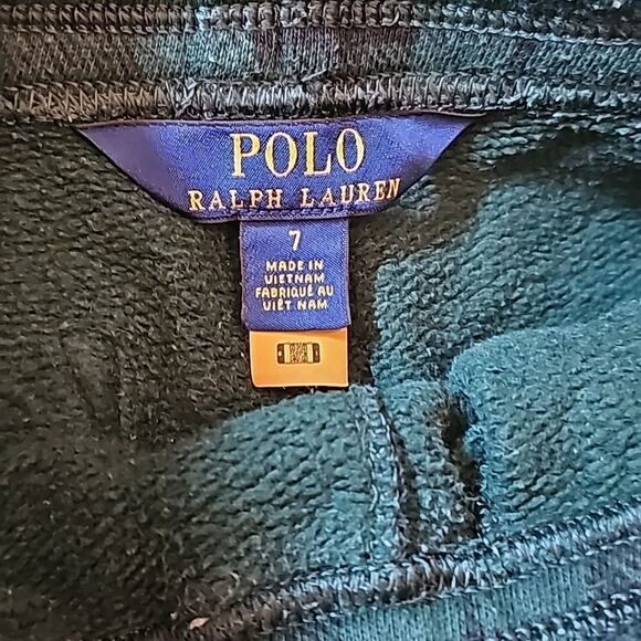 Plaid Polo Ralph Lauren joggers size 7 - Picture 5 of 13